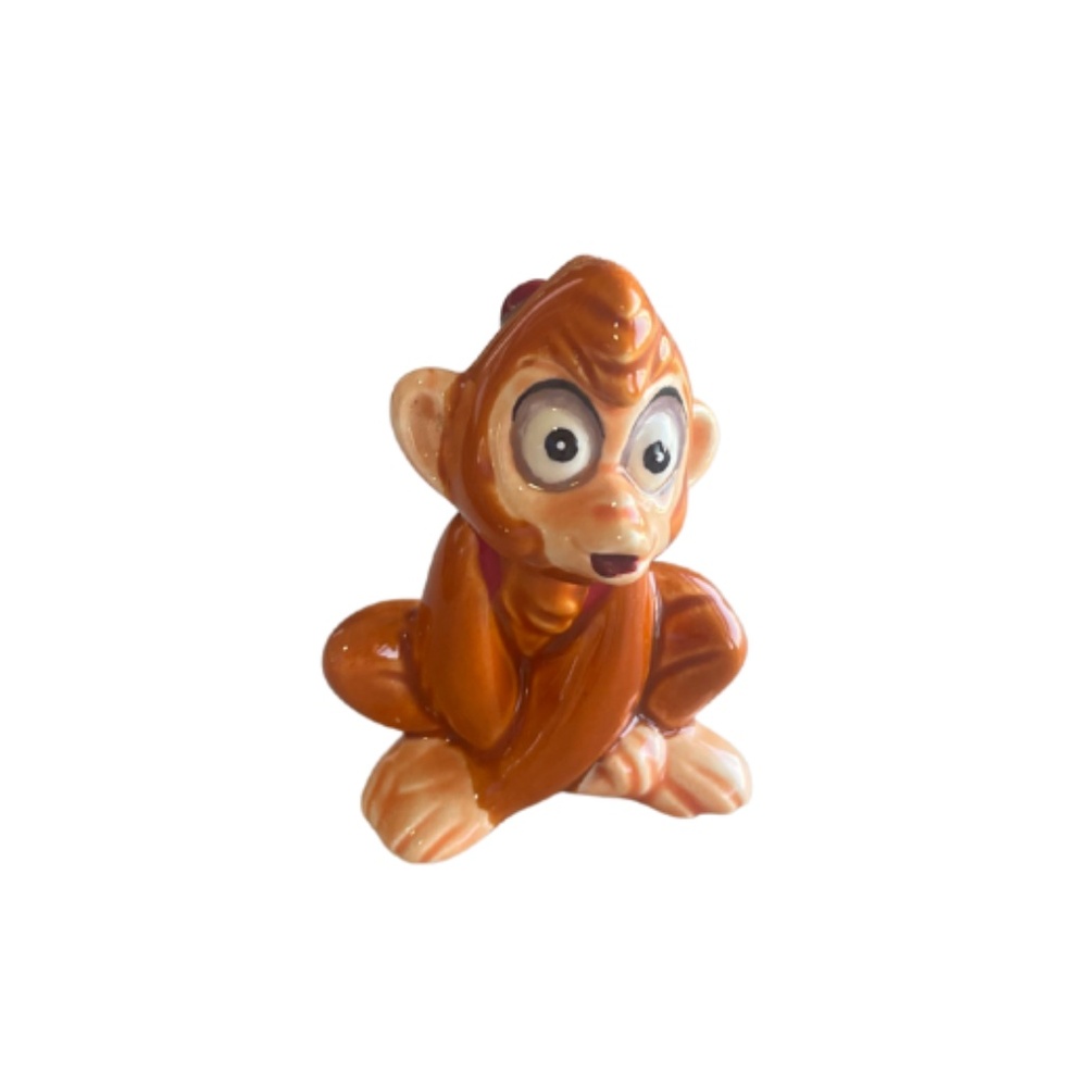 Vintage Disney Porcelain Figurine - Abu from Aladdin